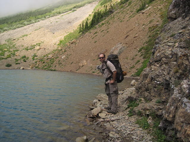 Trail along Stoney Indian Lake