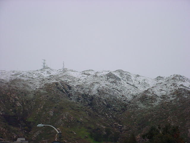 Snow on the Peak