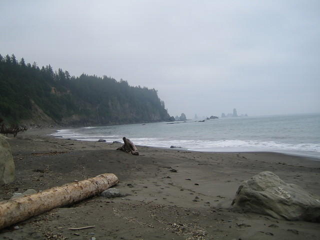 View from our camp on Third Beach