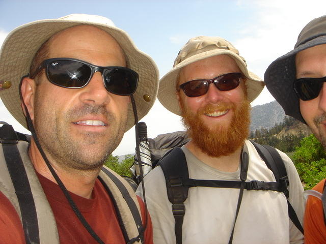 We met PCT hiker, Mike