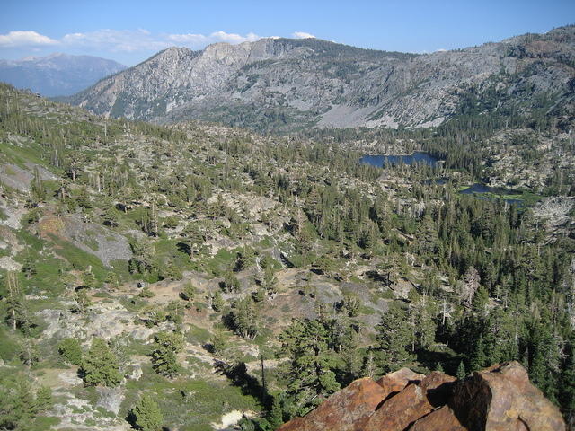 View from our campsite