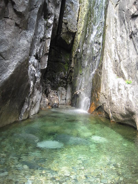 This beautiful hidden falls was a nice surprise.