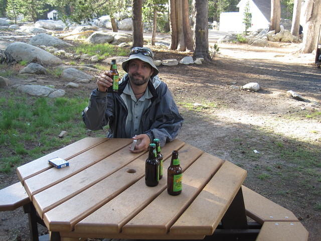 We enjoyed some Sierra Nevadas while playing cards at White Wolf.