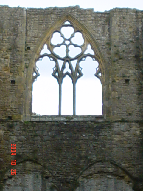The ruins of Easby Abbey