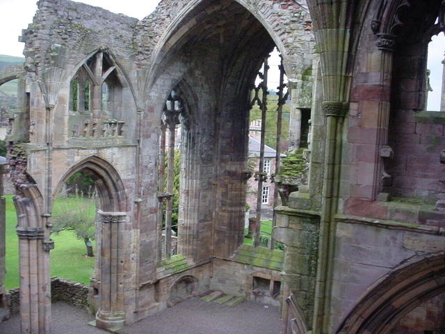 Melrose Abbey, Scotland