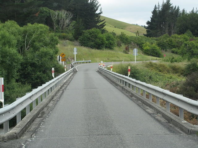 We went over hundreds of tiny one lane bridges.  A bit scary with oncoming traffic.
