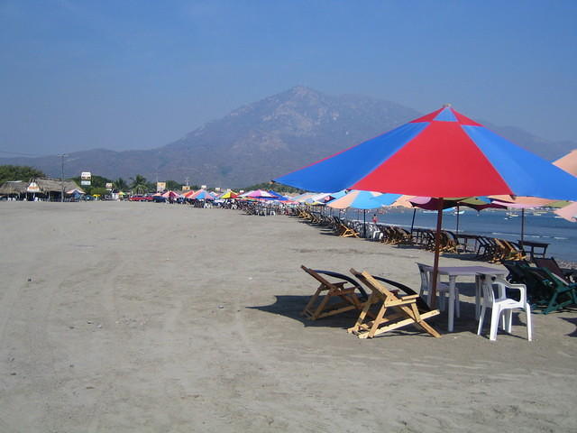 Santiago Beach in Manzanillo