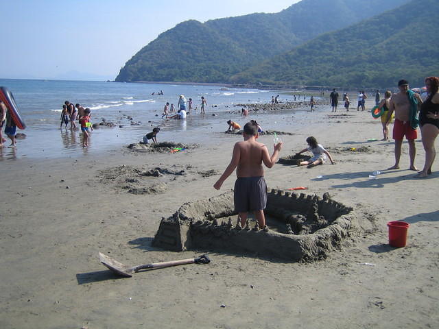 Cool sand castle