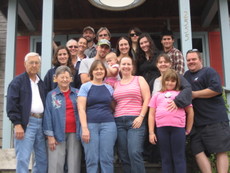 Boschee Family Gathering in Cambria 2010