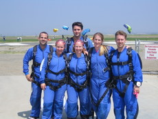 Mickey's 30th - Skydiving 2006