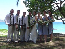 Tim and Tara Paulsen Wedding - Hawaii Aug 2004