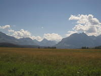 Glacier NP from St. Mary Visitor Center