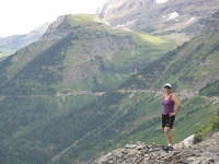 View from the Highline Trail (continues behind me)