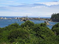 Lighthouse near Coos Bay, Oregon