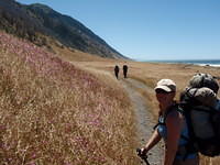 We're so happy to be not hiking in the sand.