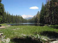 McGee Lake with Mt. McConness looming in the distance