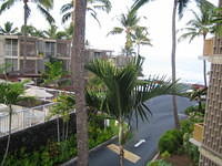 View of the ocean from our balcony