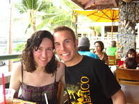 Kelly and Mark at Lulu's