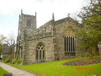 The church at Skipton Castle