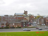 The city of Carlisle, England