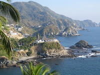 The view from Suenos del Mar (Lou and Bill's bed and breakfast)